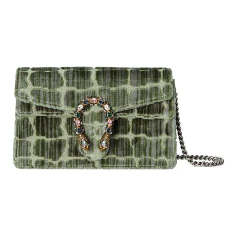 gucci dionysus velvet super mini